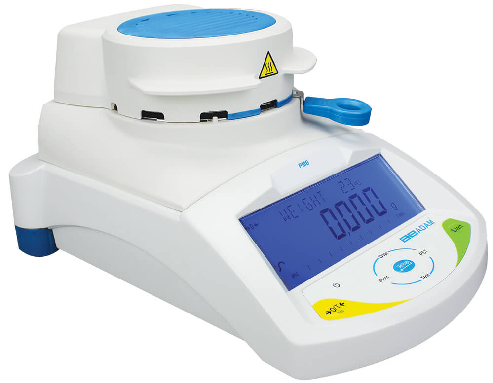 PMB moisture analyzer, 160gr, 0.001g /0.01%, diam.100mm