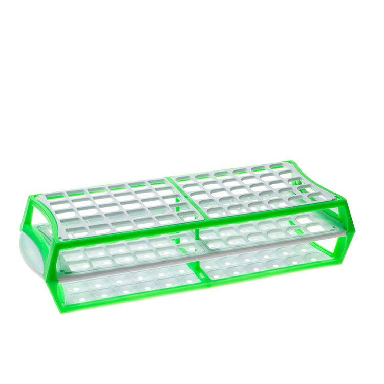 Multirack for 60 tubes diam.16mm green, Simport