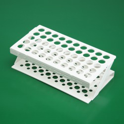 Rack ABS for 50 tubes diam.13mm white