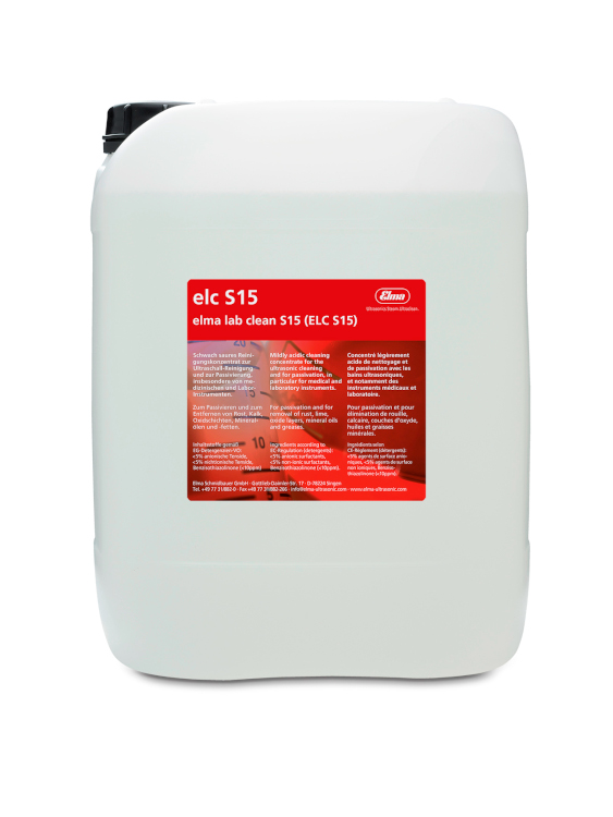 Elma lab clean S15, 10,5L, in HDPE chanister