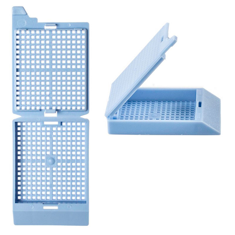 Unisette Biopsy+lid blue