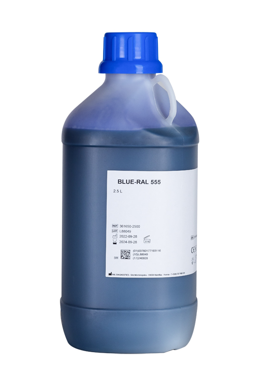 BLEU-RAL 555  2.5L, Ral diagnostics