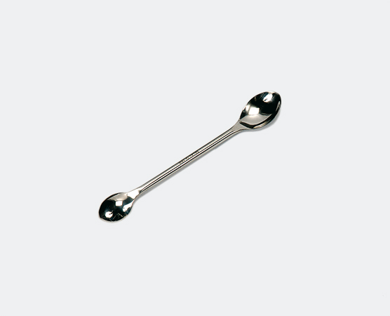 Spatula double spoon ends (20x25 mm + 30x23mm), length 150 mm, AISI 304 stainless steel, JP Selecta