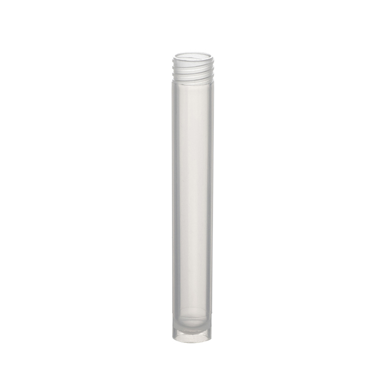 Sample tube 5ml, PP, fond plat, sans bouchon, Simport