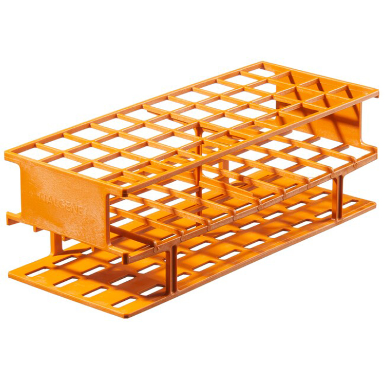 Unwire rack for 40 tubes diam.20mm orange, Nalgene