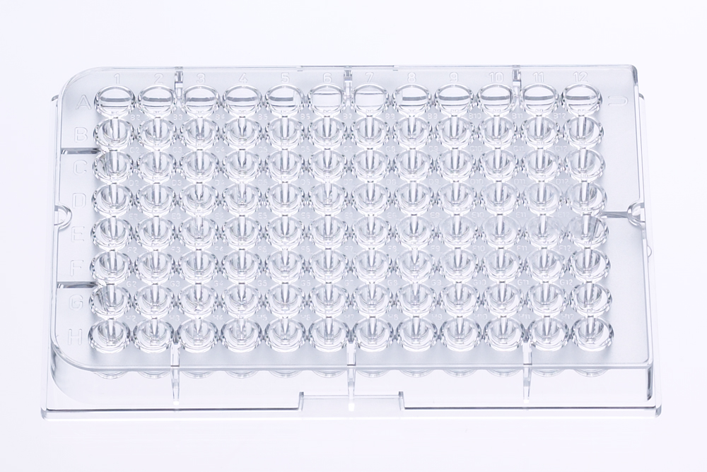 Plaque microtitre, 96 U-well,, polystyrène, 345 µl/well, aseptique, Bottger