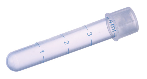 Tube 75x12mm ps round bottom sterile, Greiner