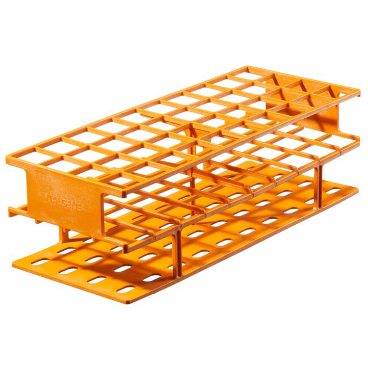 Unwire rack for 40 tubes diam.25mm orange, Nalgene