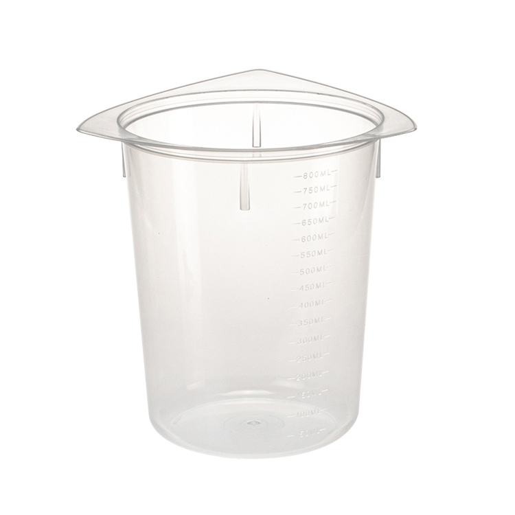 Tricorn beaker 800ml graduated plp, Simport