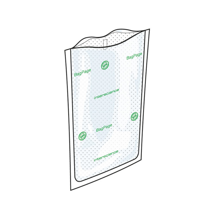 Stomacherzak 2000 250x380mm, steriel/25, BagPage Plus, met volledige full-page filter microperforated, Interscience