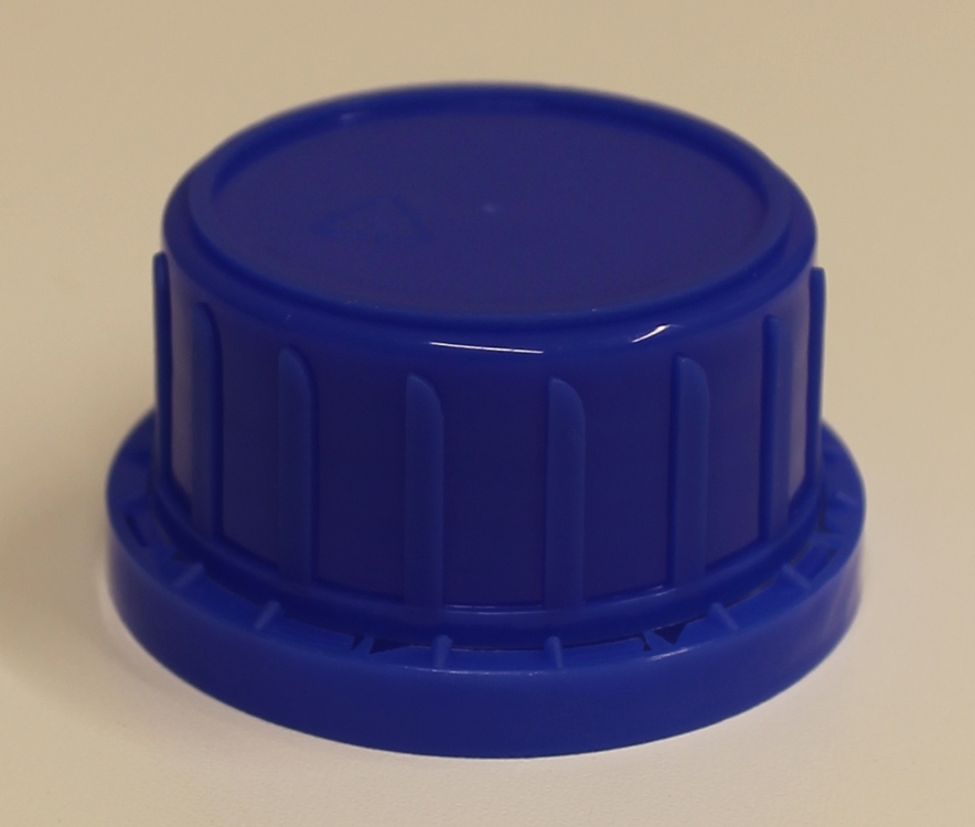 Cap plp conus blue for bottle 250 ml wide neck