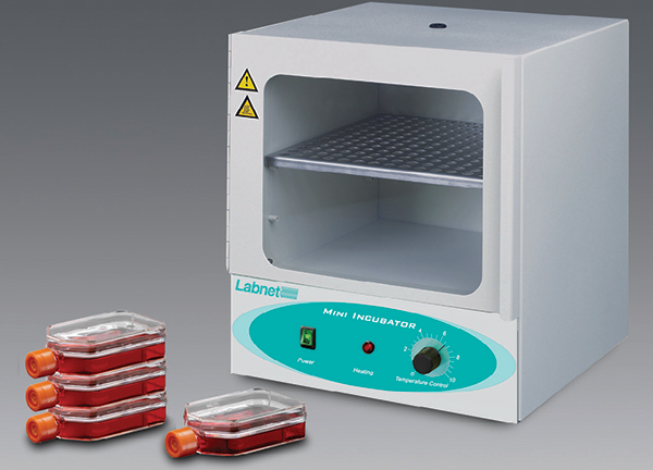 Mini-incubator 9.2L,+5C tot + 60C, legplank inclusief, Labnet