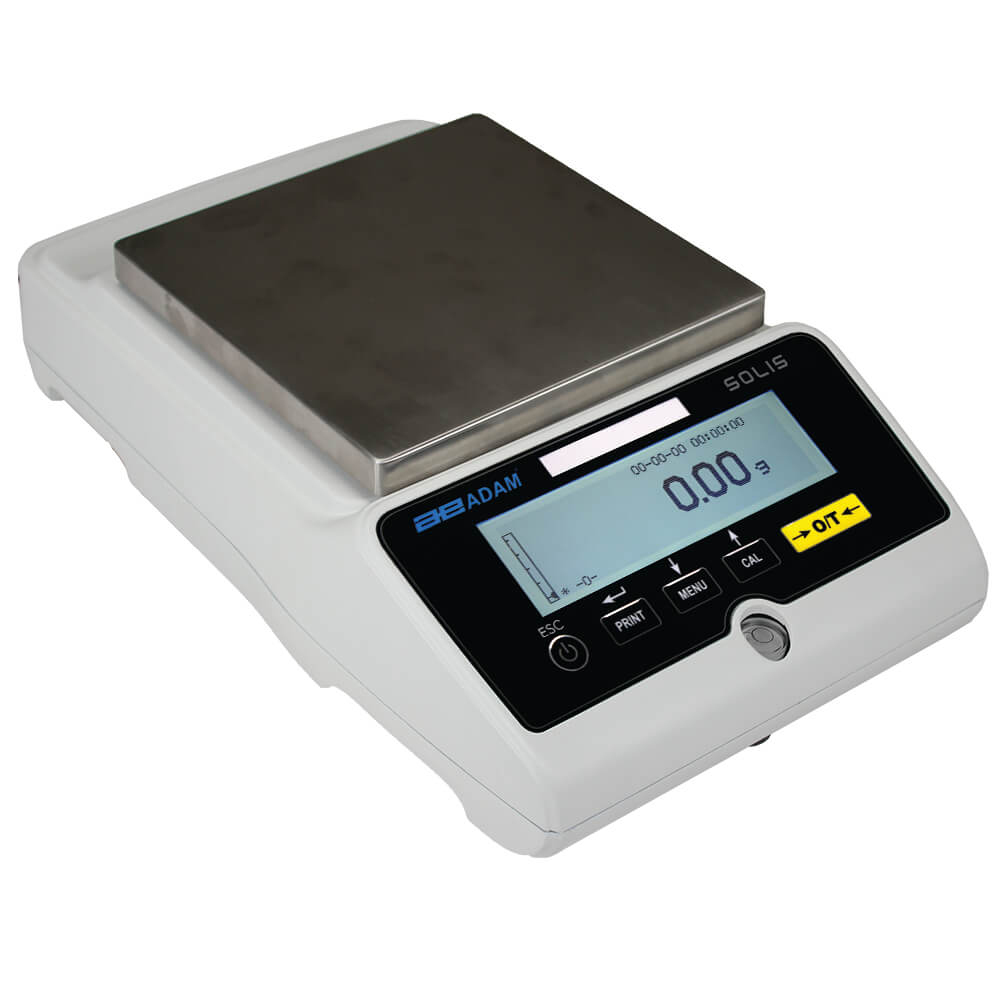 Balance Solis precision, 3200g external calibration 0.01g, pan size 185x185mm