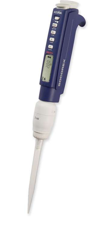 Socorex electronic macropipette Acura 936 0.1-2ml