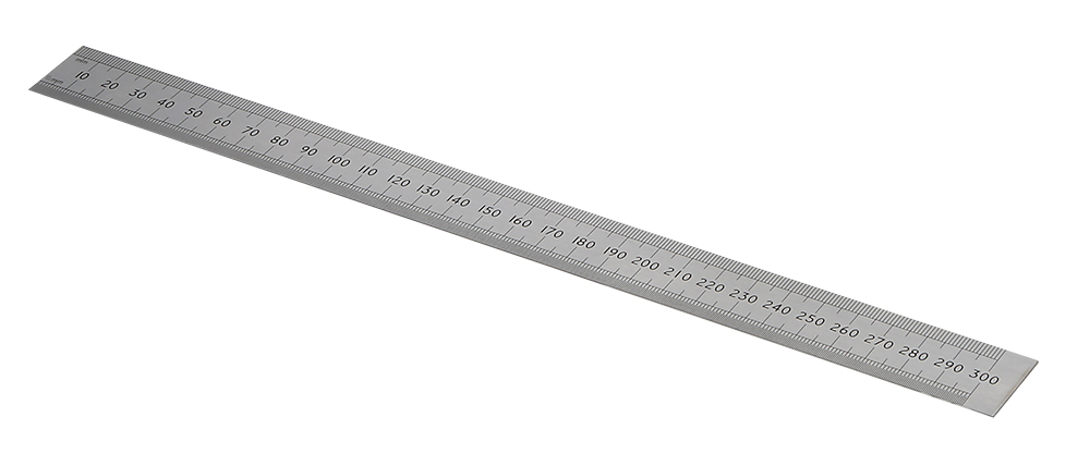 Truslice ruler, steel 300mm/12,  Ukas calibrated, Cellpath