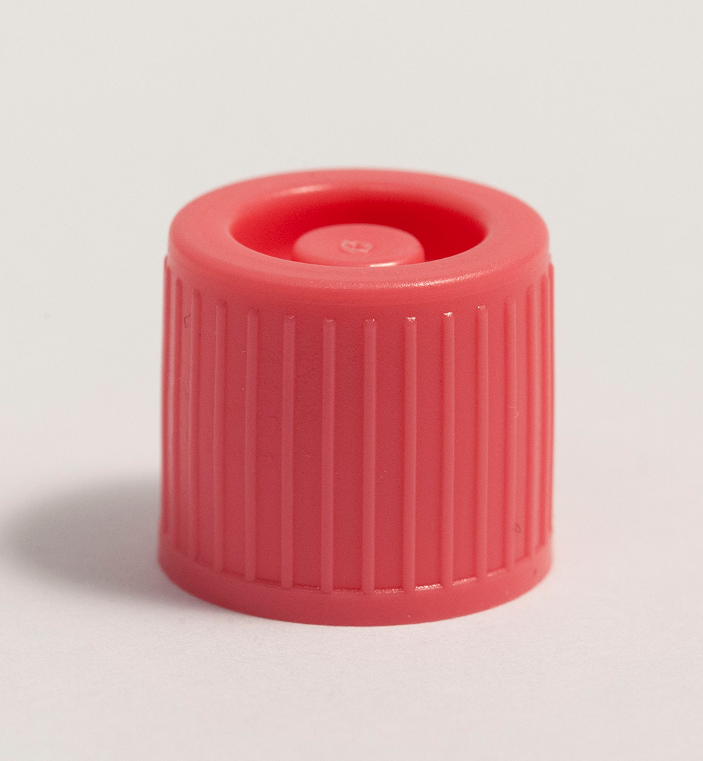 Screwcap pink for  tubes M10168 12x80mm, Copan