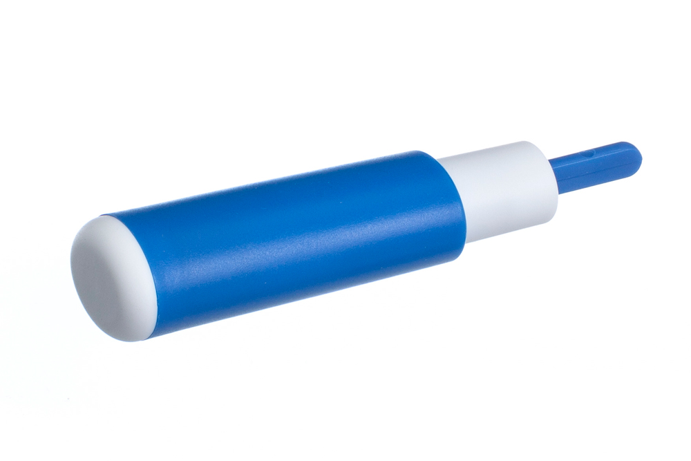 Vacuette MiniCollect Lancelino Safety Lancet met naald 21G, prikdiepte 1.8mm, blauw, Greiner