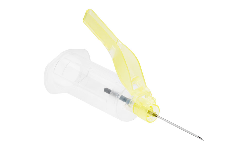 Sol-Care Safety Multi-Sample needle 20G*1 1/4, with holder, Sol Millennium