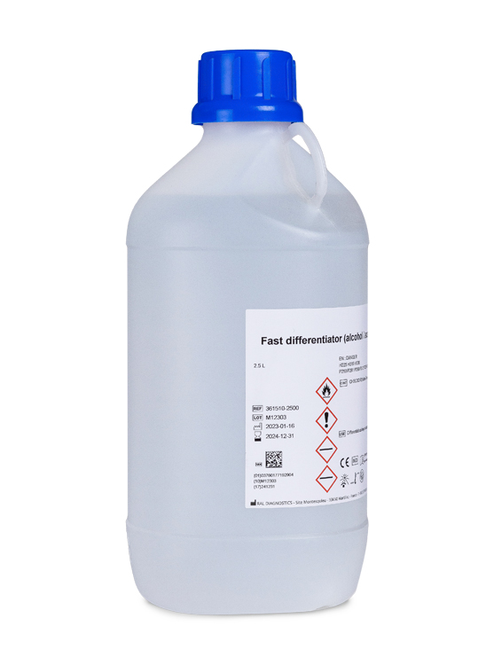 Fast differentiator (alcohol / acetone) 2.5L, Ral diagnostics