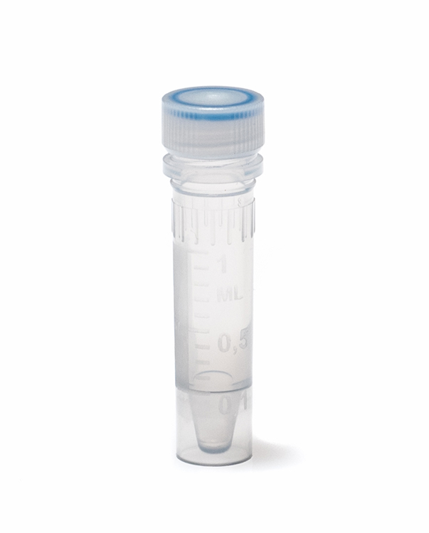 Microtube 1,5ml skirted + screwcap sterile BIOSIGMA