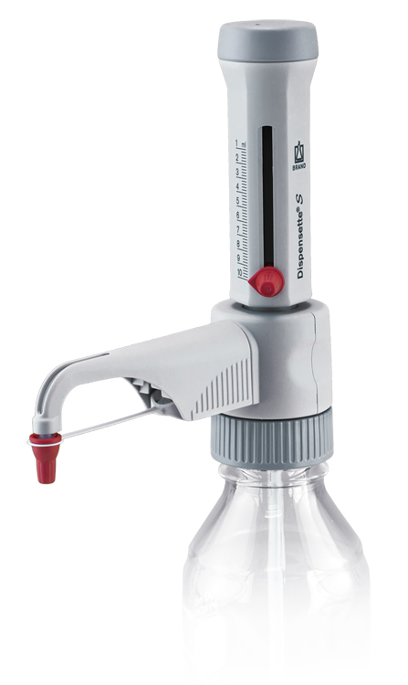 Dispensette S, analog-adjustable, 1 - 10ml, without recirculation valve Brand