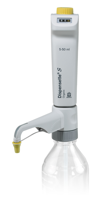 Dispensette S organic, digitaal, 5-50ml, zonder recirculatieklep Brand