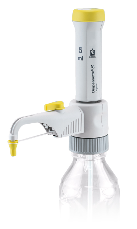 Dispensette S organic, fixed volume, 5ml, with recirculation valve Brand