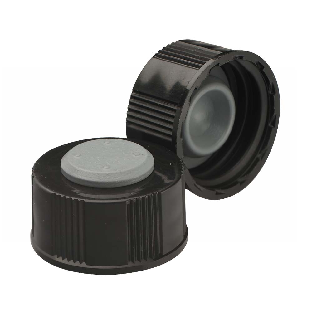 Cap I-Loc pour flacon WD4001561, mesure 20-400 , polypropylène noir, Wheaton