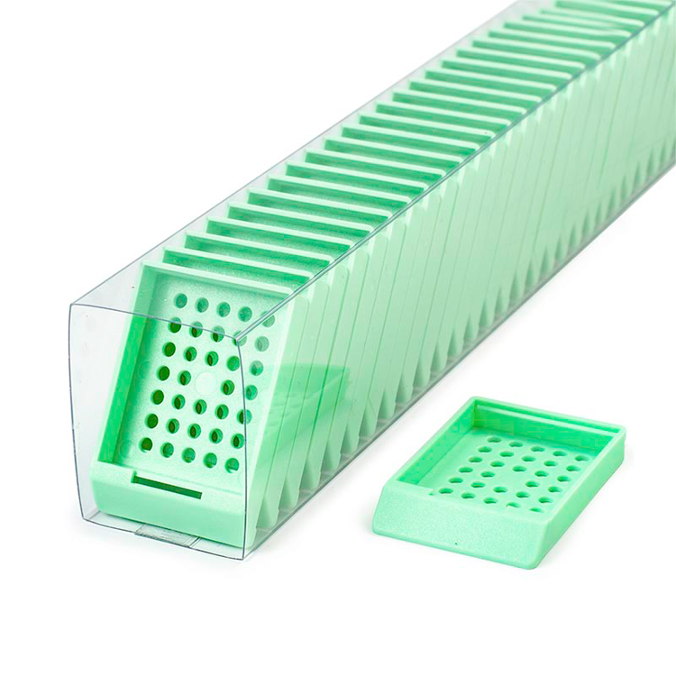 Quickload cassette in sleeves without lid green, Simport