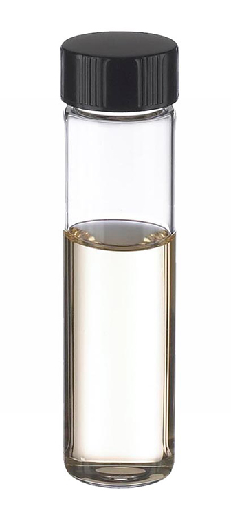 Fiole 24ml, Lab File®, verre borosilicaté de type I, 18-400 bouchon à vis noir à joint caoutchouc, Wheaton