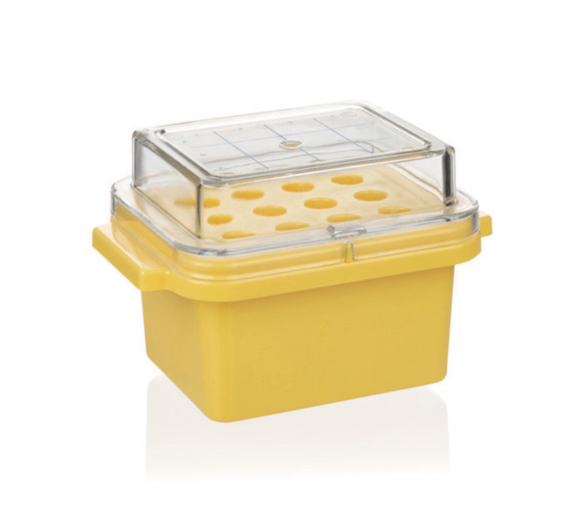 Mini cooler PC 14.7x10.2x10cm geel Brand