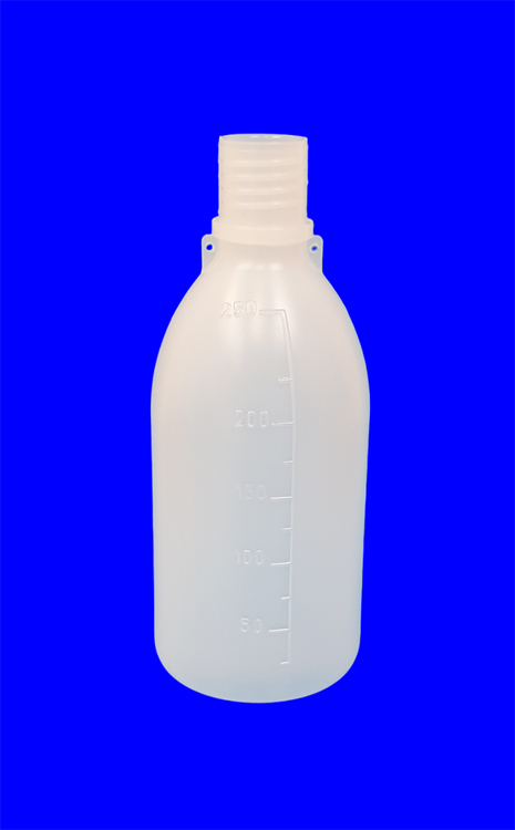 Flacon rond 250ml col étroit, pe, sans cap Kartell