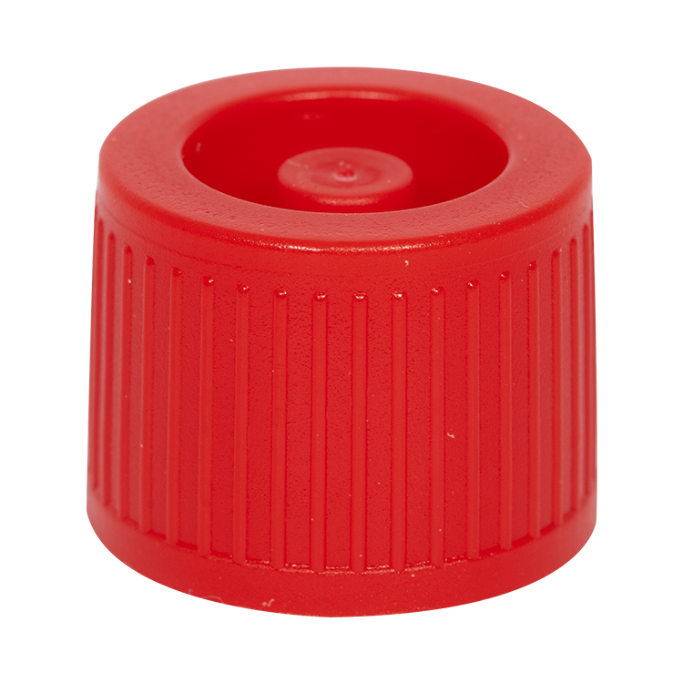 Bouchon à vis rouge diamètre 16mm pour tubes Uriswab 100 x 16mm , Copan