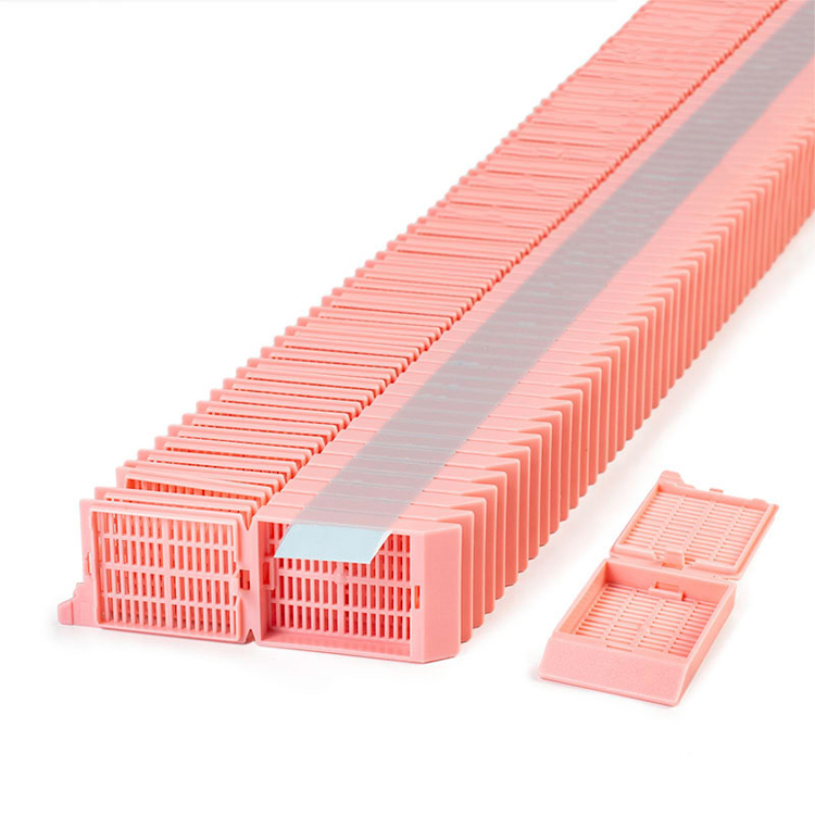 Unisette quickload stack embedding cassette + cap pink, Simport