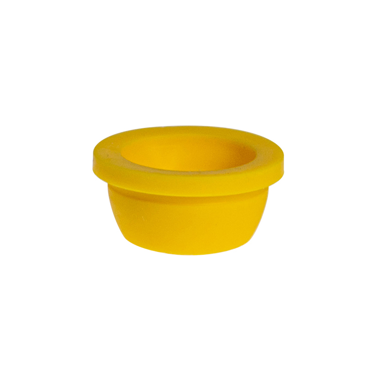 Pierce-it cap for tube 16mm yellow, Simport