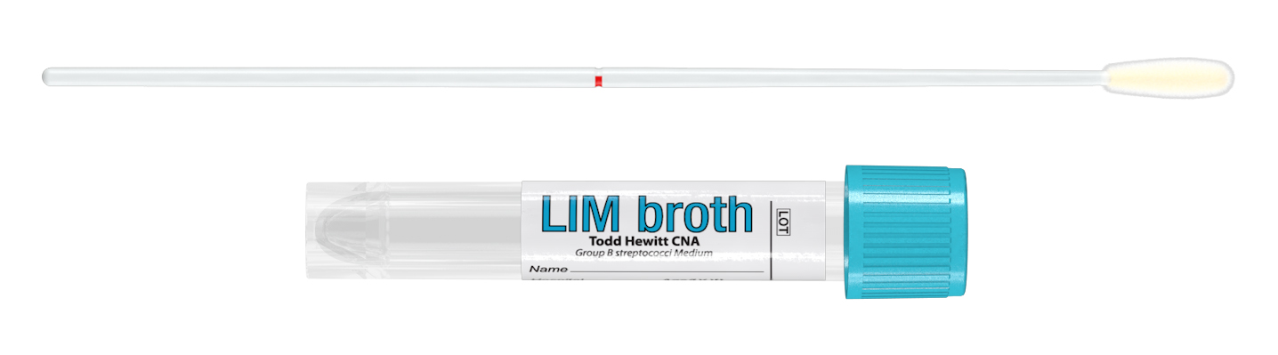 LBM buis 12x80mm 2ml LIM broth/Todd Hewitt +flocked swab AUTOMATION, Copan