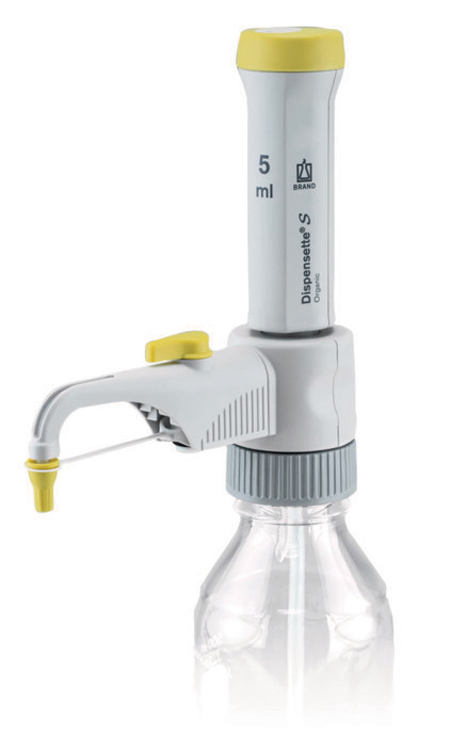 Dispensette S organic, digital, 0.5-5ml, with recirculation valve Brand