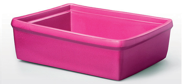 Cool tray 9 liter, 406x317x114, pink