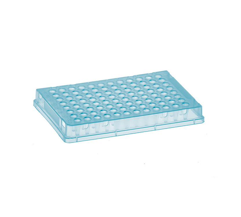 Simplate plp 96plaatsen +zijwand blauw PCR, Simport