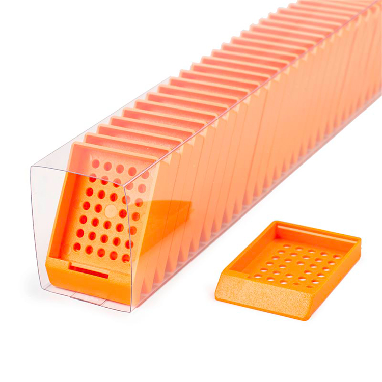 Quickload cassette in sleeves without lid orange, Simport