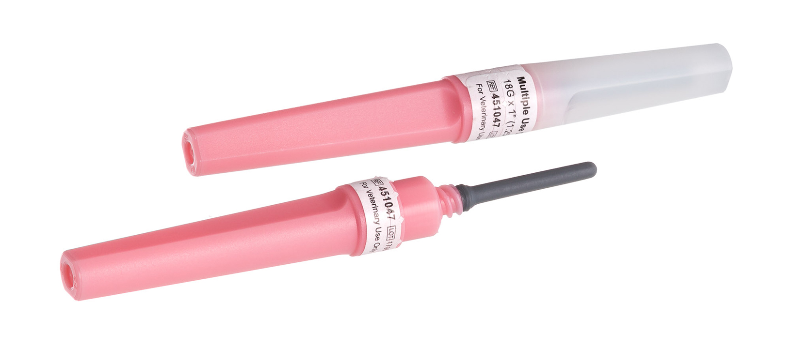 Vacuette Multiple Use Drawing Needle 18G x 1, sterile, latex-free, for veterinary use, Greiner