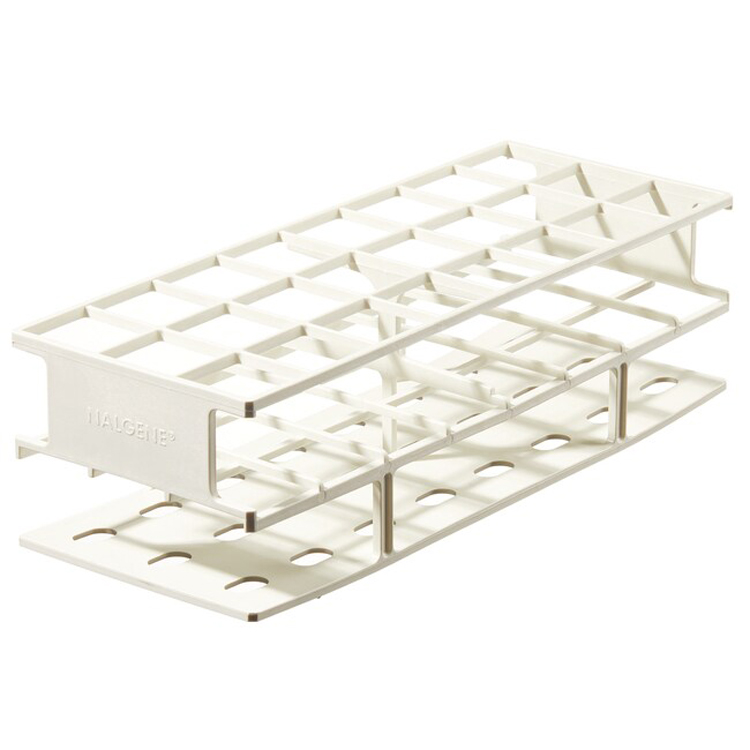 Unwire rack for 24 tubes diam.30mm white, Nalgene