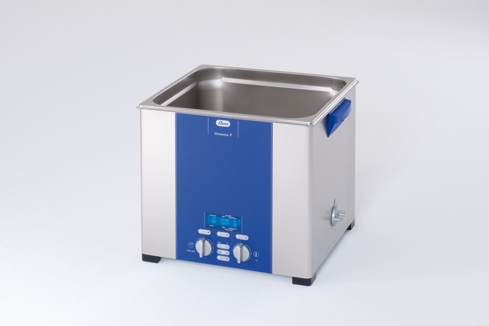 Ultrasonisch waterbad Elmasonic P 180H, 1330W, 390x340x321mm,  220 - 240 V, met afvoerbuis