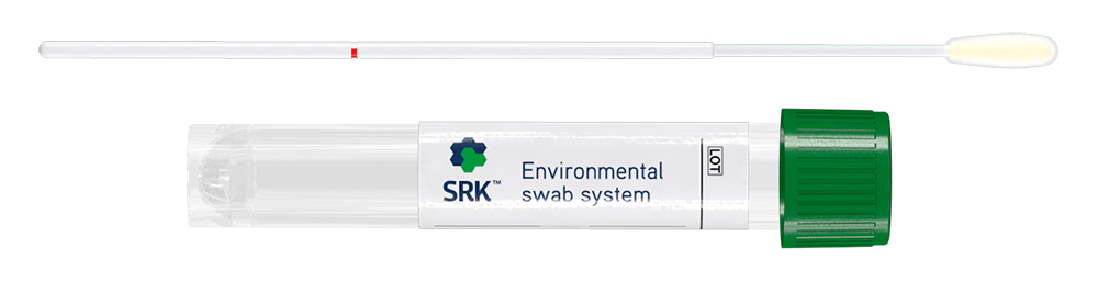 SRK solution 10ml + regular flocked swab without tube, Copan