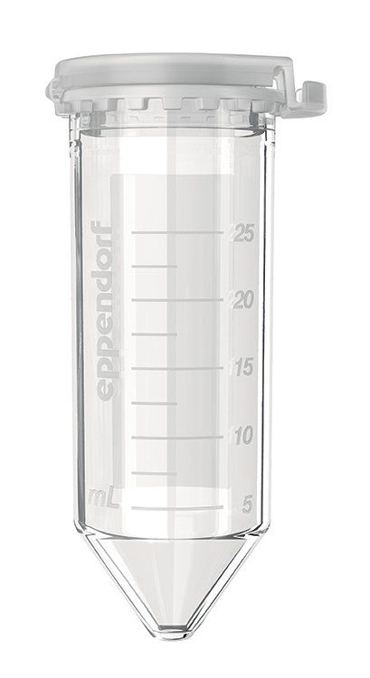 Tube 25ml, conical with snap cap, sterile, pyrogen-Dnase-Rnase free, Eppendorf