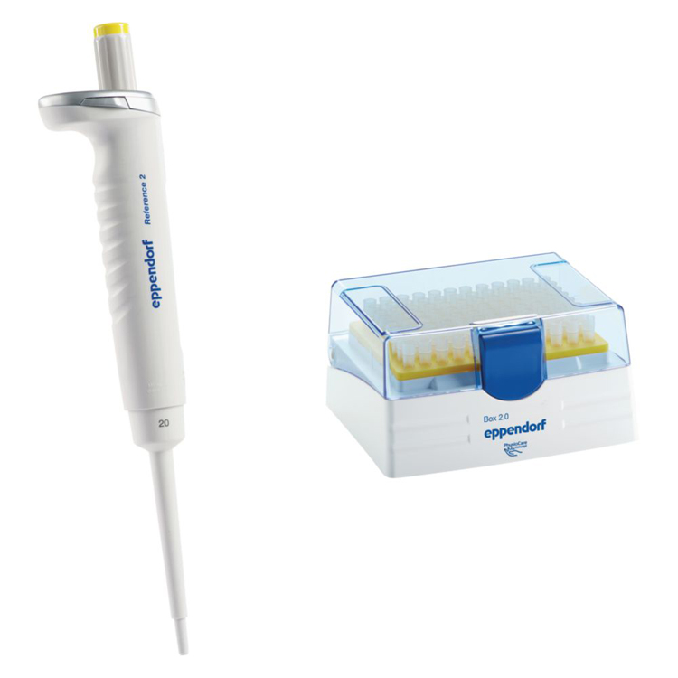 Eppendorf Reference 2 pipet  2-20µl jaune