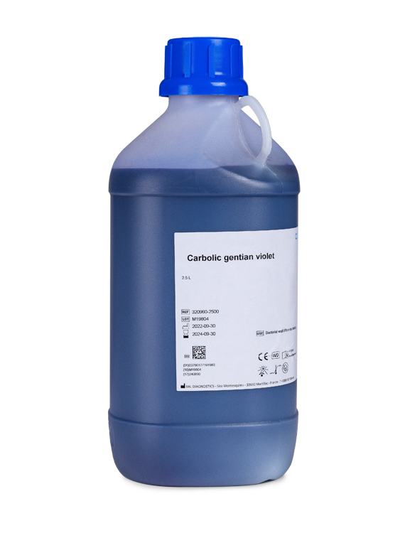 Carbolic gentian violet 2500ml, Ral diagnostics