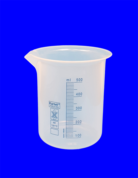 Graduated beaker in plp  500ml, Kartell