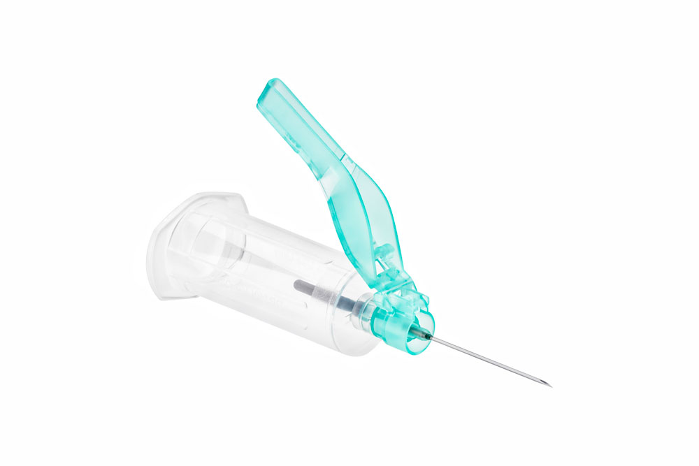 Sol-Care Safety Multi-Sample naald 21G*1 1/4, met holder, Sol Millennium