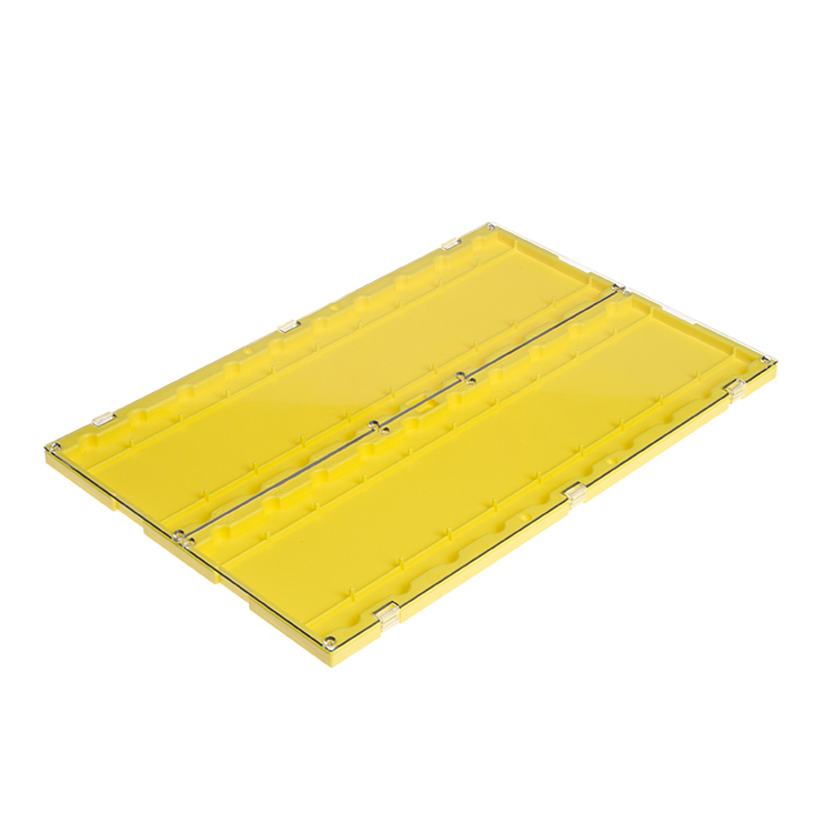 Slide folder pour 20 porte-lâmes jaune, Simport